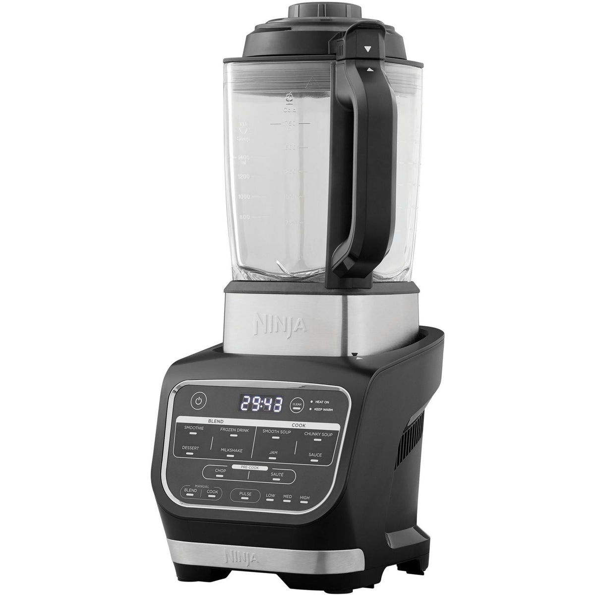Frullatore riscaldante Ninja Foodi 2 in 1 HB150EU- Bicchiere in vetro Thermoresist - 1.7L