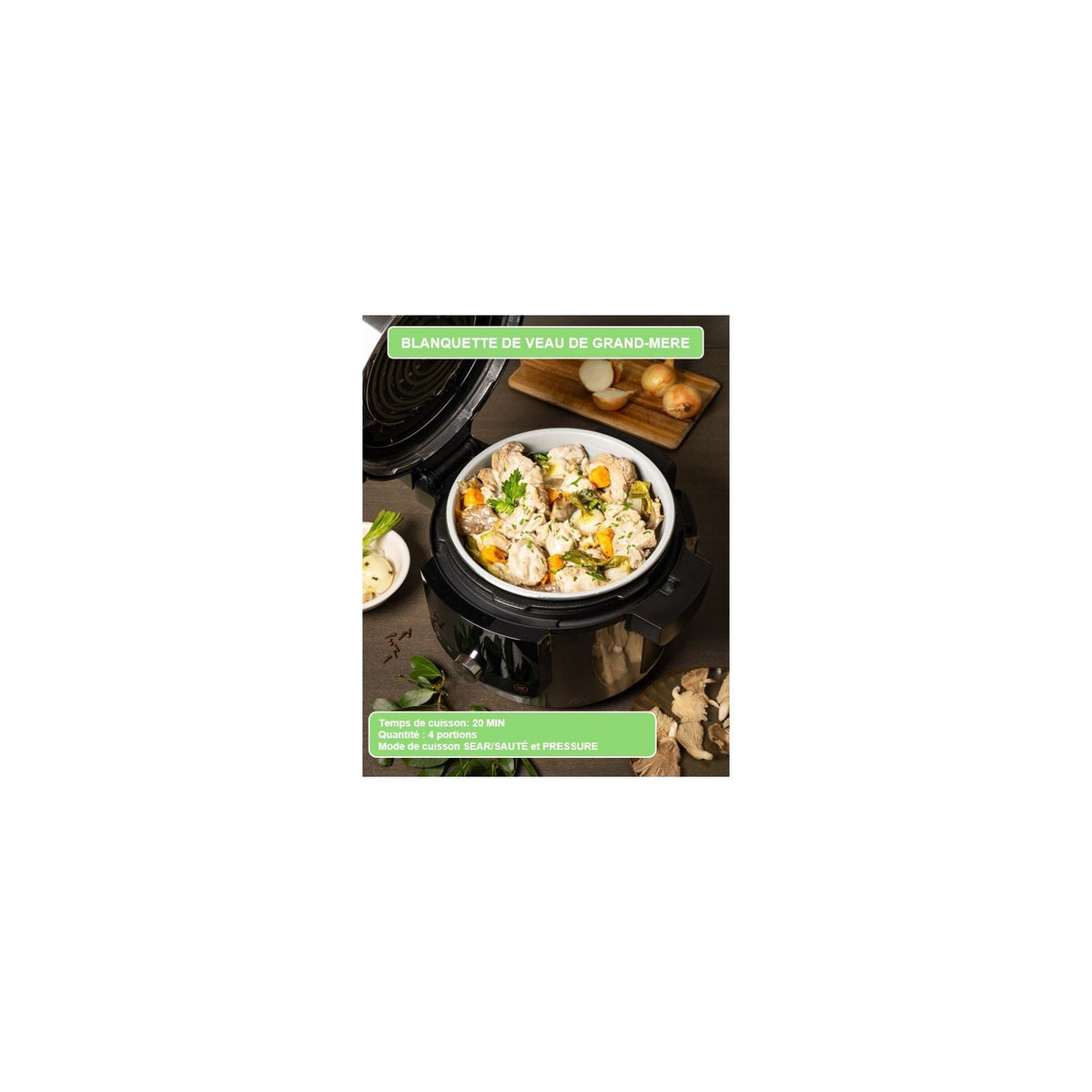 Multicooker Ninja Foodi Max OL750EU grigio/nero 7,5 L, 14 modalità di cottura incluso air fryer