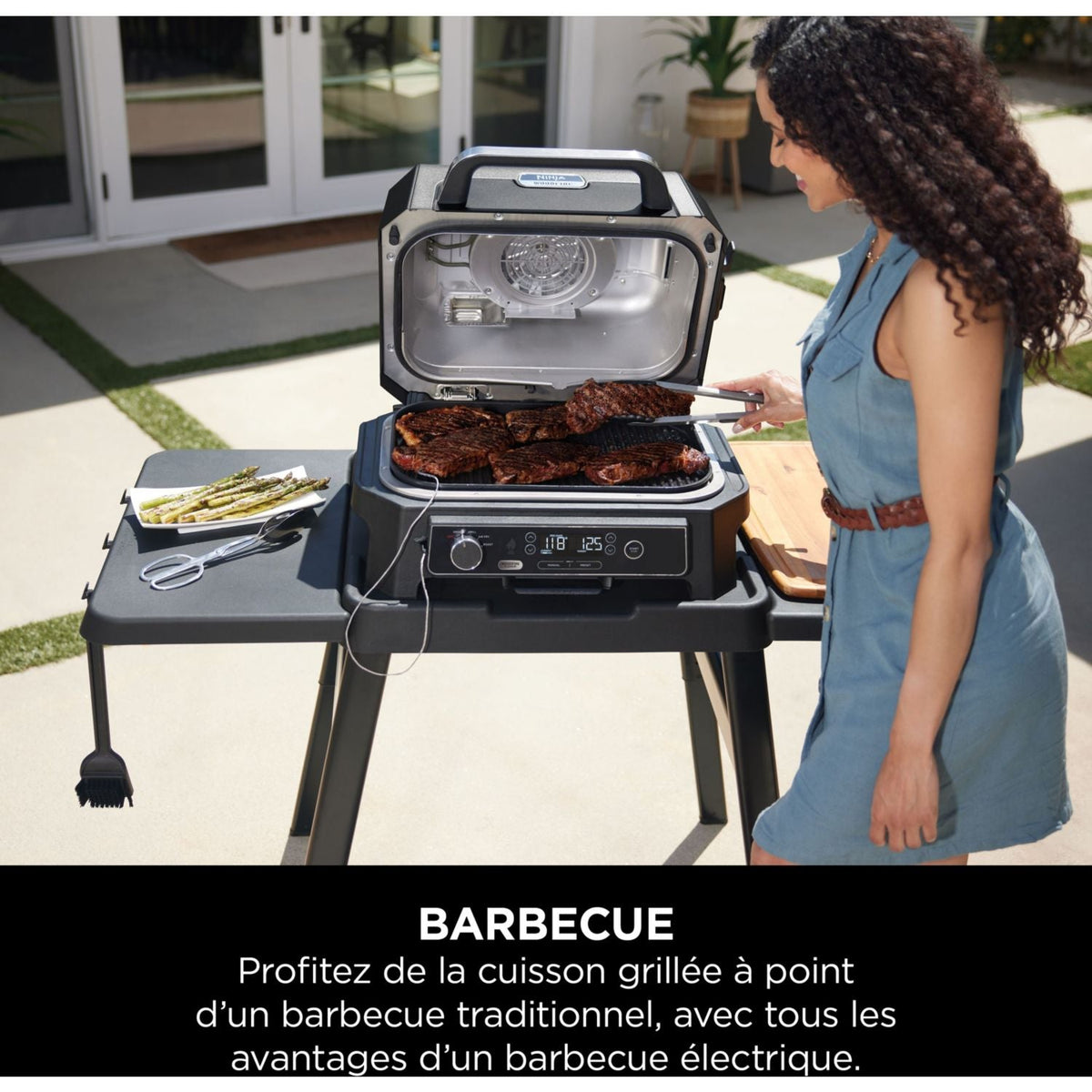 Barbecue elettrico Ninja Woodfire OG850EU Pro XL 50x40 cm