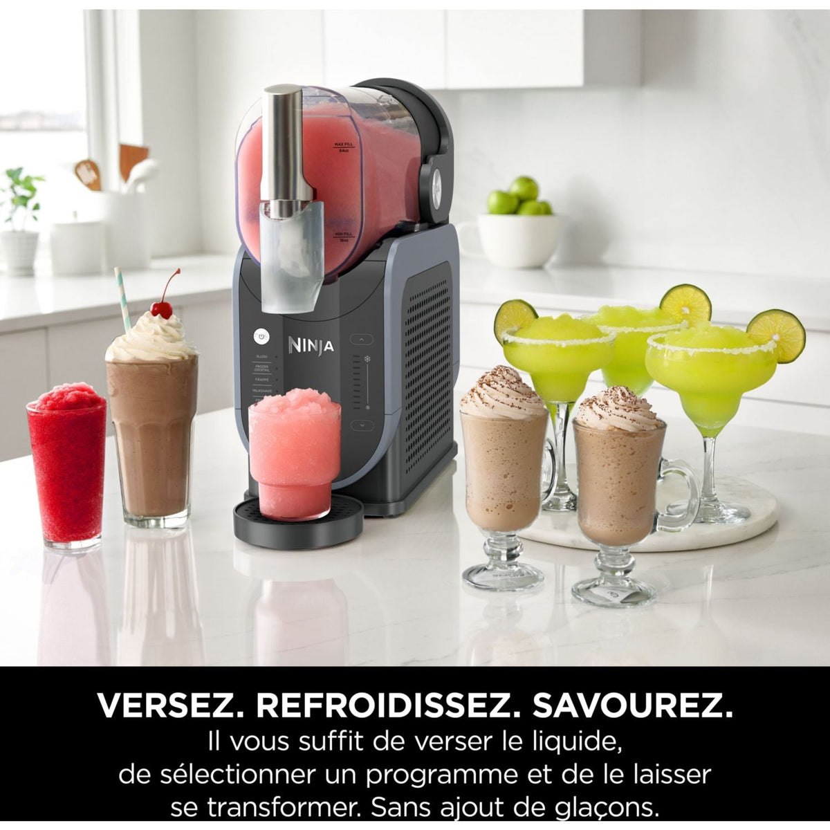 Macchina per granite Ninja SLUSHi FS301EU – 2,5 L, 5 programmi