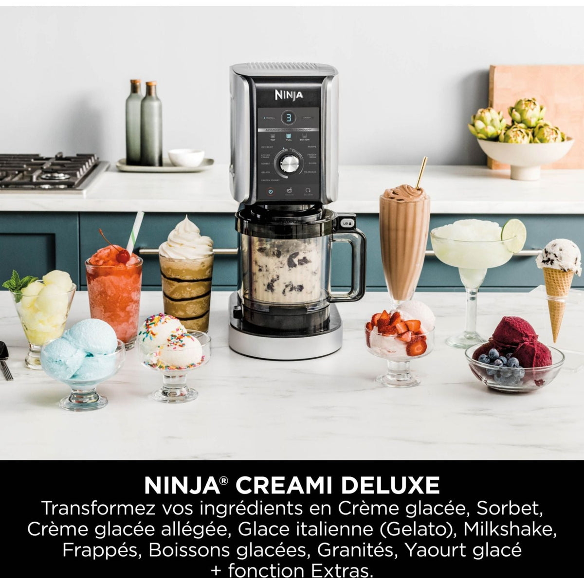 Gelatiera Ninja Creami Deluxe NC502EU