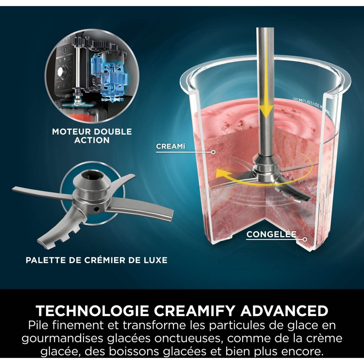 Gelatiera Ninja Creami Deluxe NC502EU