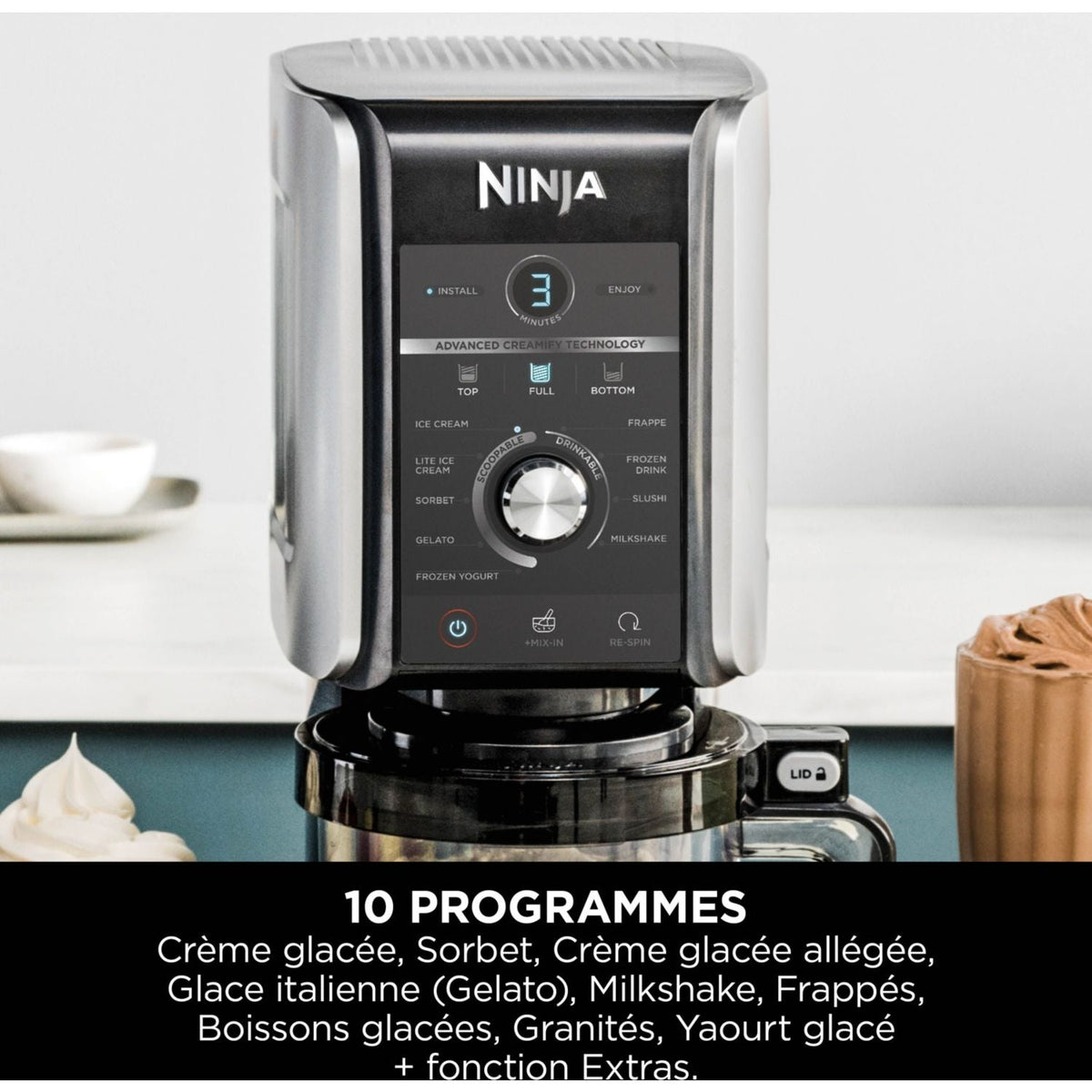 Gelatiera Ninja Creami Deluxe NC502EU