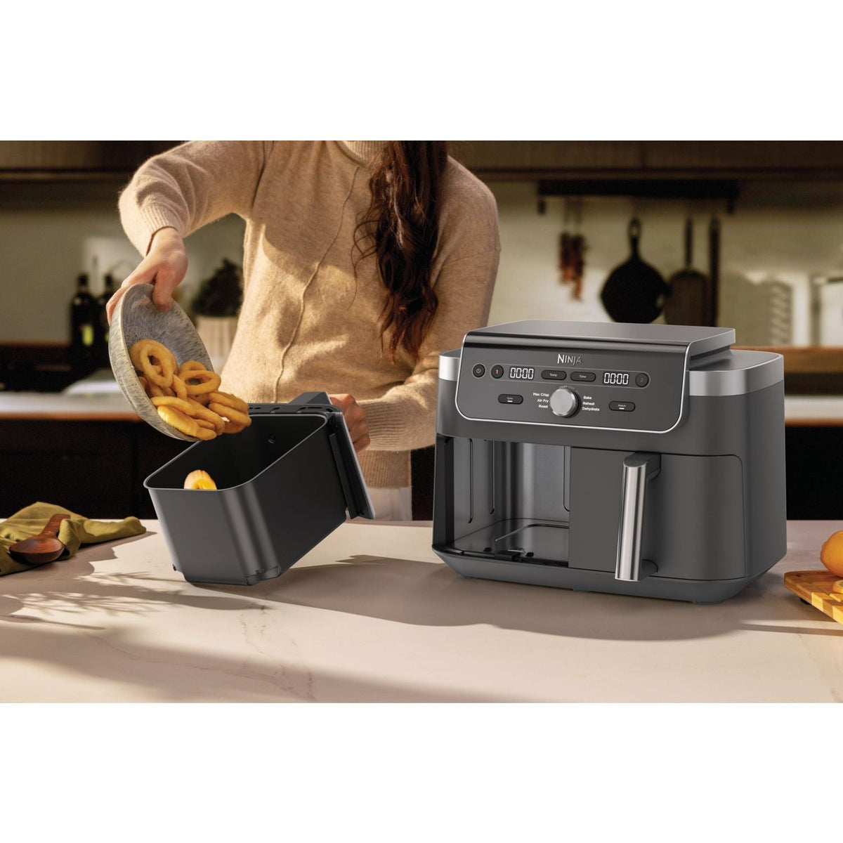 Friggitrice ad aria Ninja Foodi Dual Air Fryer 9.5L DZ901EUI