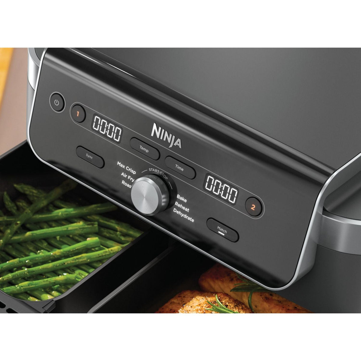 Friggitrice ad aria Ninja Foodi Dual Air Fryer 9.5L DZ901EUI