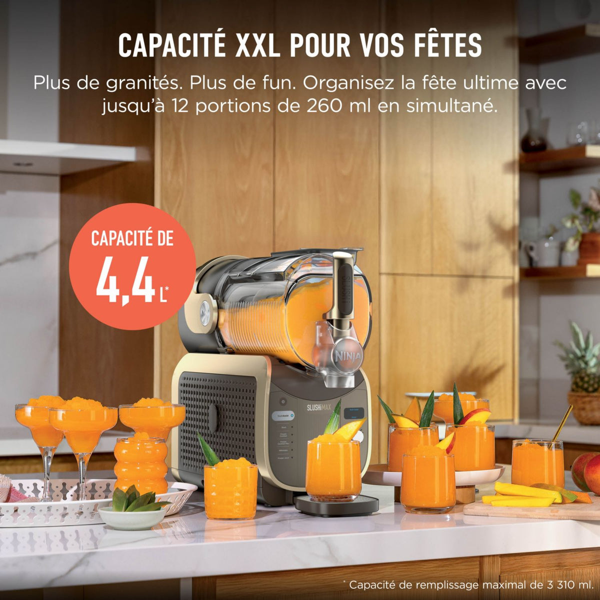 Macchina per granite Ninja SLUSHi MAX FS605EU – 4,4 L, 5 programmi