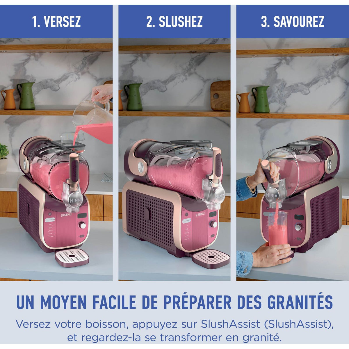 Macchina per granite Ninja SLUSHi MAX FS605EU – 4,4 L, 5 programmi