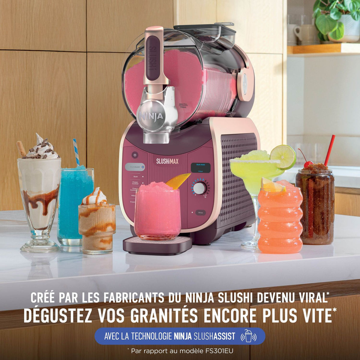 Macchina per granite Ninja SLUSHi MAX FS605EU – 4,4 L, 5 programmi