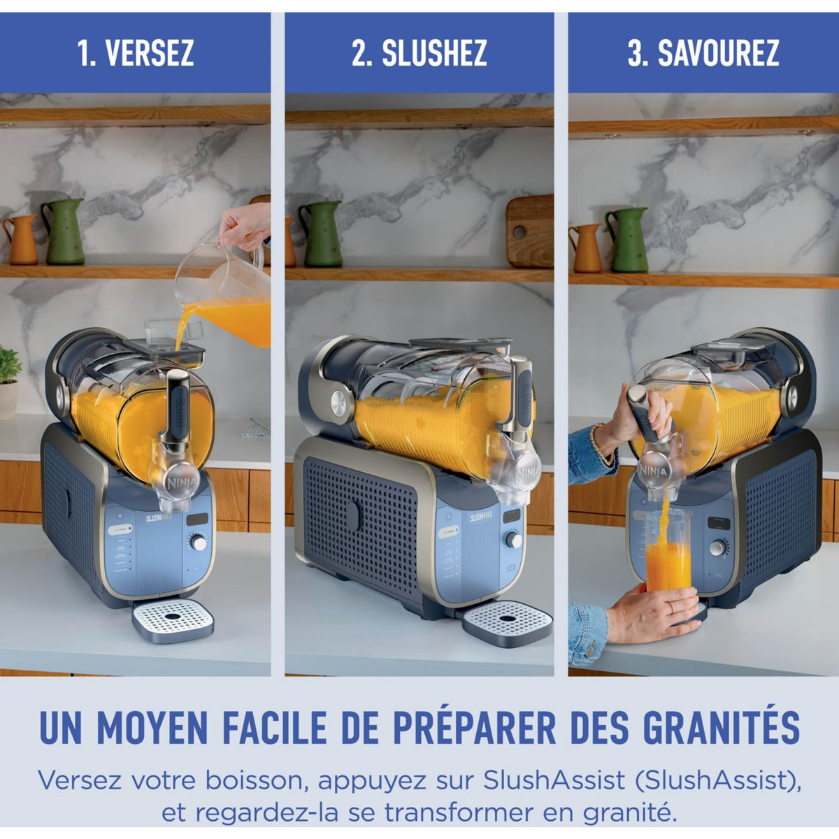 Macchina per granite Ninja SLUSHi MAX FS605EU – 4,4 L, 5 programmi