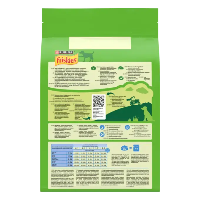 Friskies® Junior - Crocchette per cucciolo al pollo