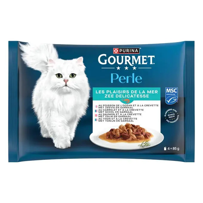 GOURMET™ PERLE I Piaceri del Mare - Bustine per gatto