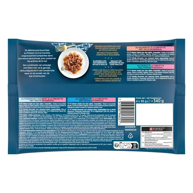 GOURMET™ PERLE I Piaceri del Mare - Bustine per gatto