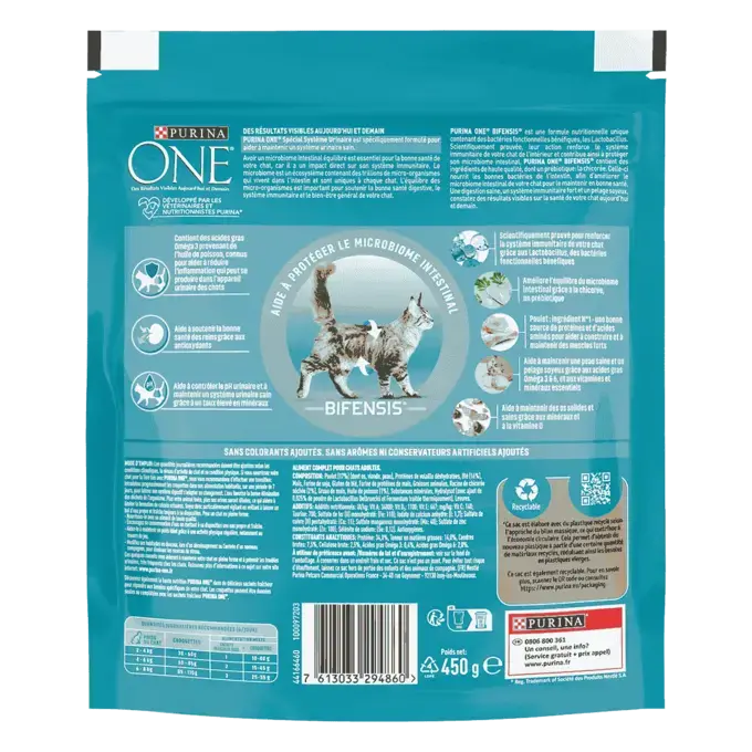 Purina ONE® Bifensis Speciale Sistema Urinario – Crocchette al Pollo per Gatto