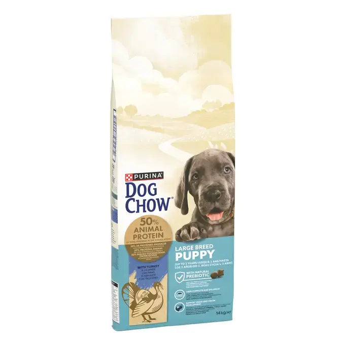 Dog chow® puppy large breed (fino a 2 anni) - al tacchino