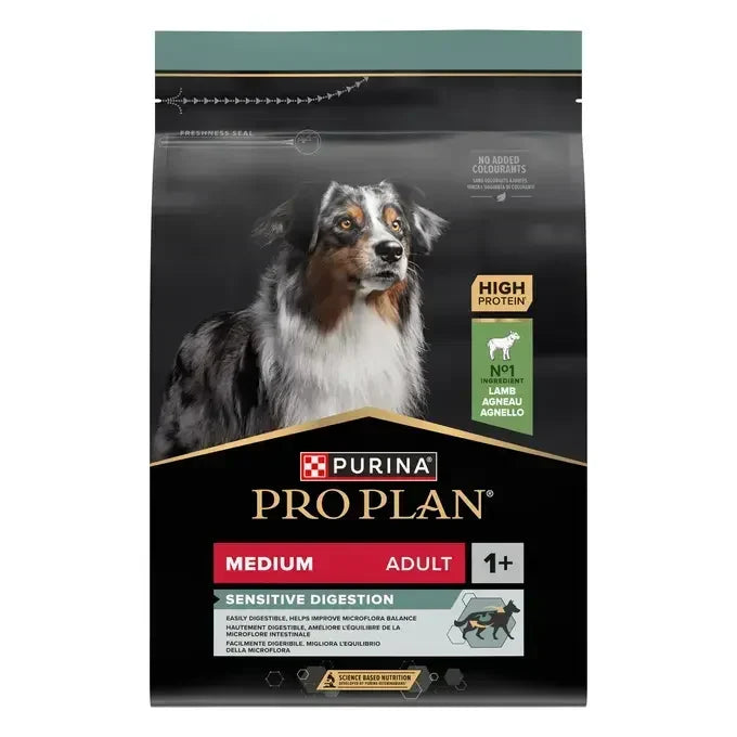 Pro plan® medium adult sensitive digestion - ricco di agnello