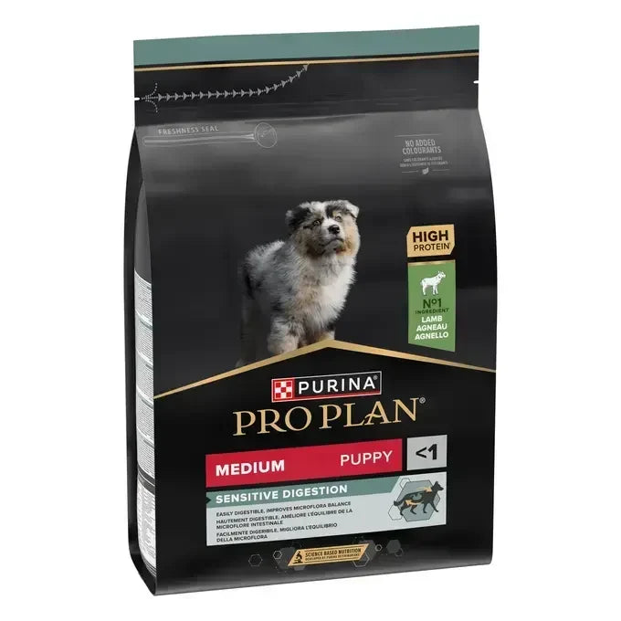 Pro plan® medium puppy sensitive digestion - ricco di agnello