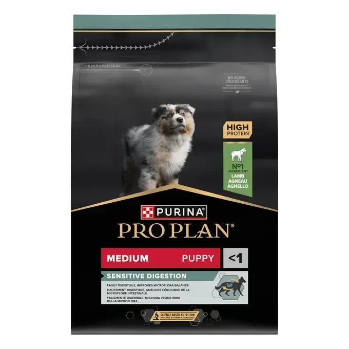 Pro plan® medium puppy sensitive digestion - ricco di agnello