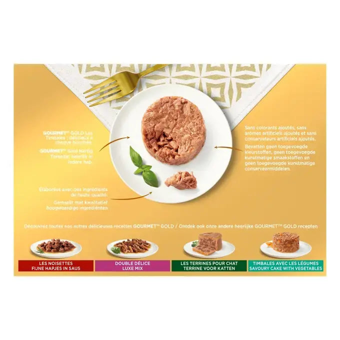 GOURMET™ GOLD I Timballi - Lattine per gatto