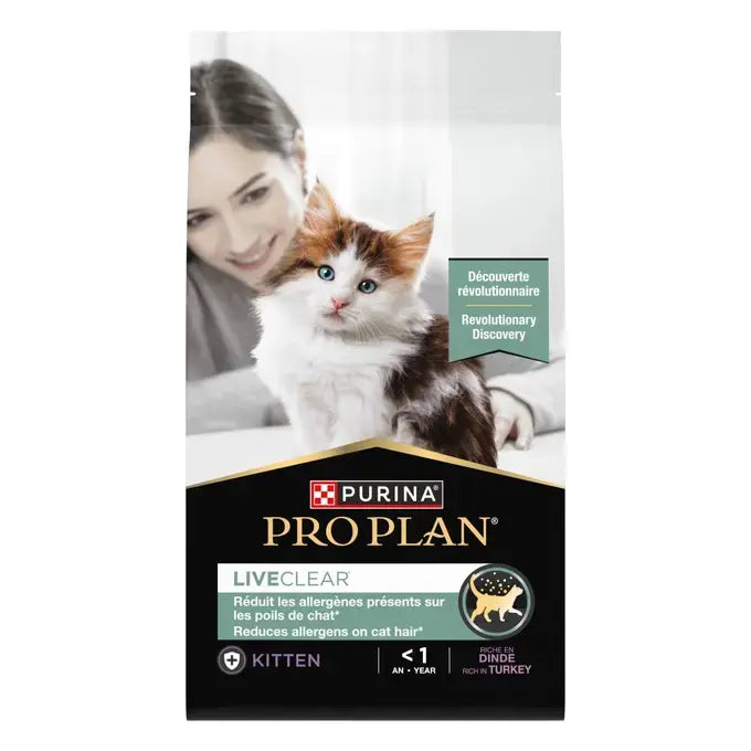 Pro plan® liveclear® kitten <1 tacchino