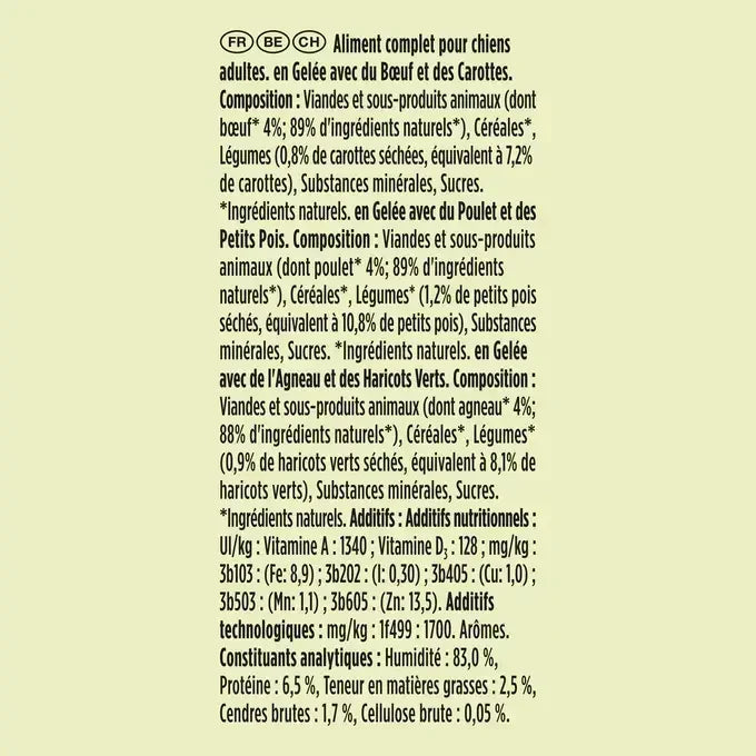 Friskies® - Bustine in Gelatina per cane adulto