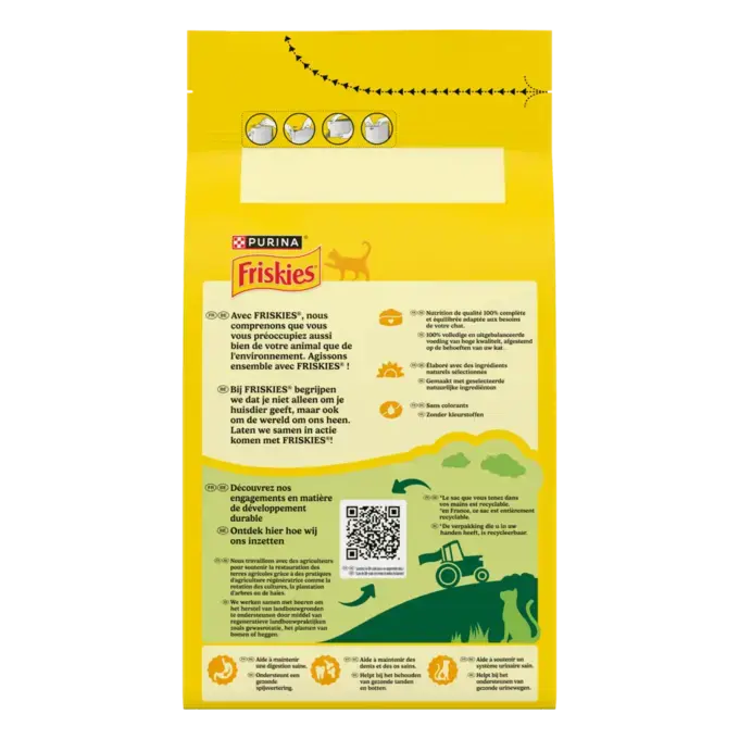 FRISKIES® GATTO ADULTO – Crocchette al Salmone con Verdure