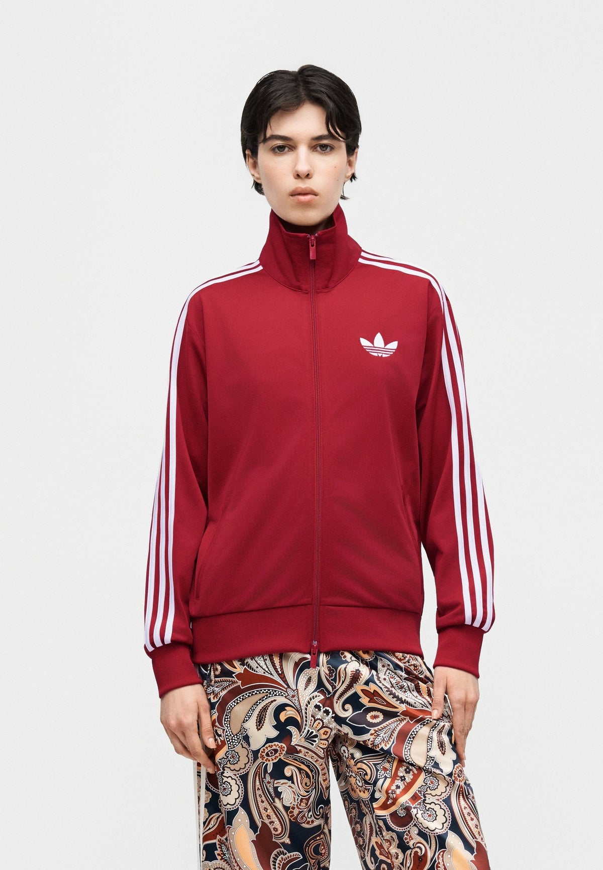 adidas Originals Firebird Track Top Loose – Felpa con zip Donna