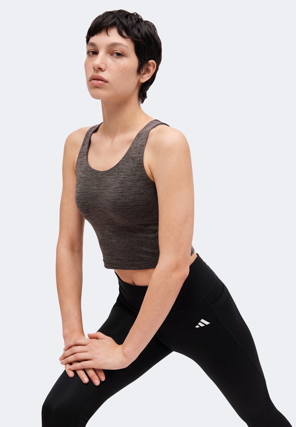 adidas Performance Optime Essentials Stash Pocket Full Length – Leggings Donna