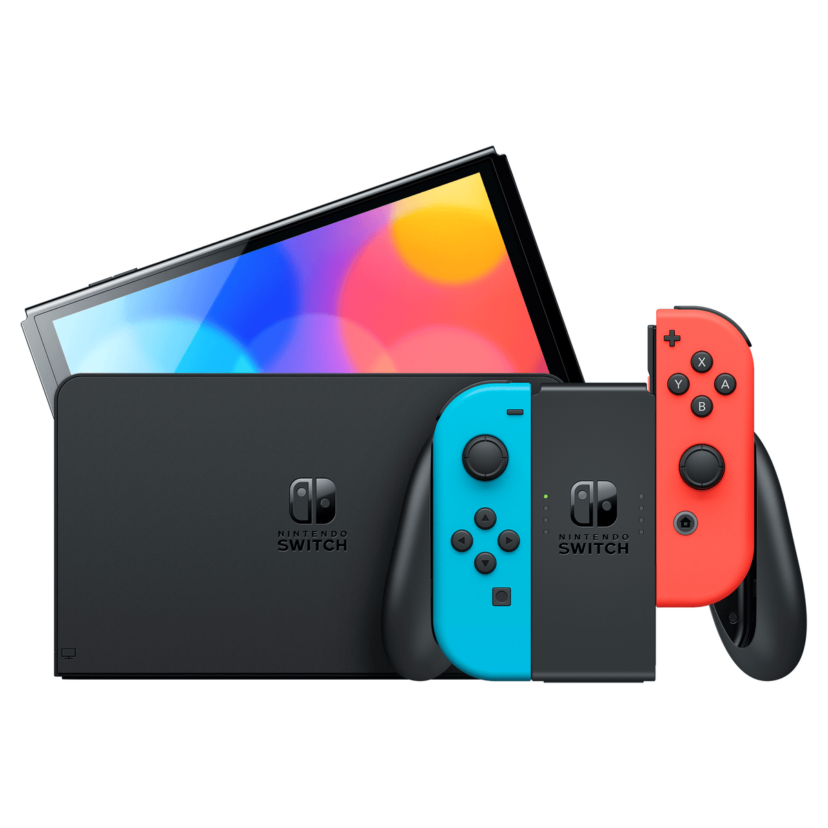 Nintendo Switch – Modello OLED (blu neon/rosso neon)