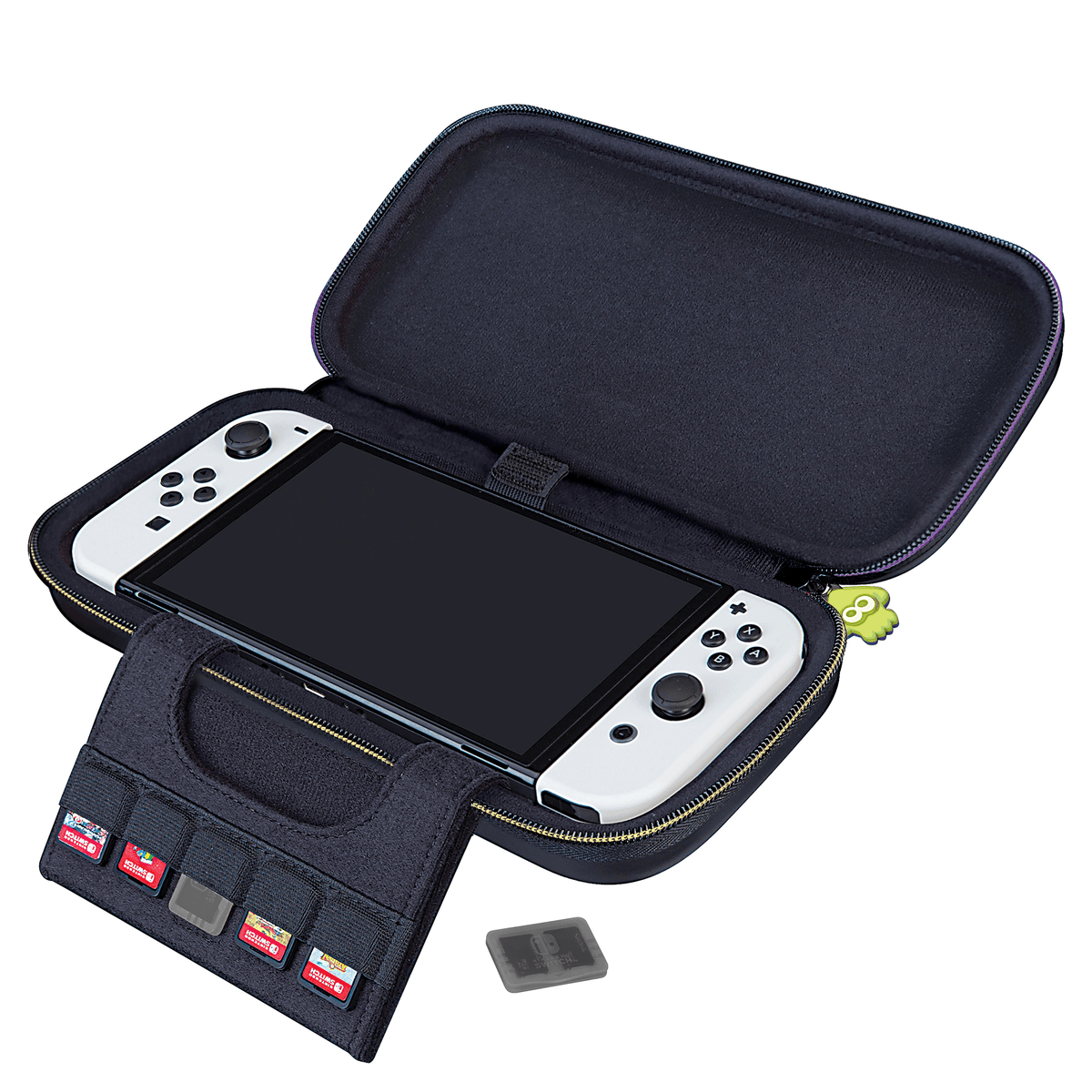Custodia da trasporto deluxe per Nintendo Switch (Splatoon 3)