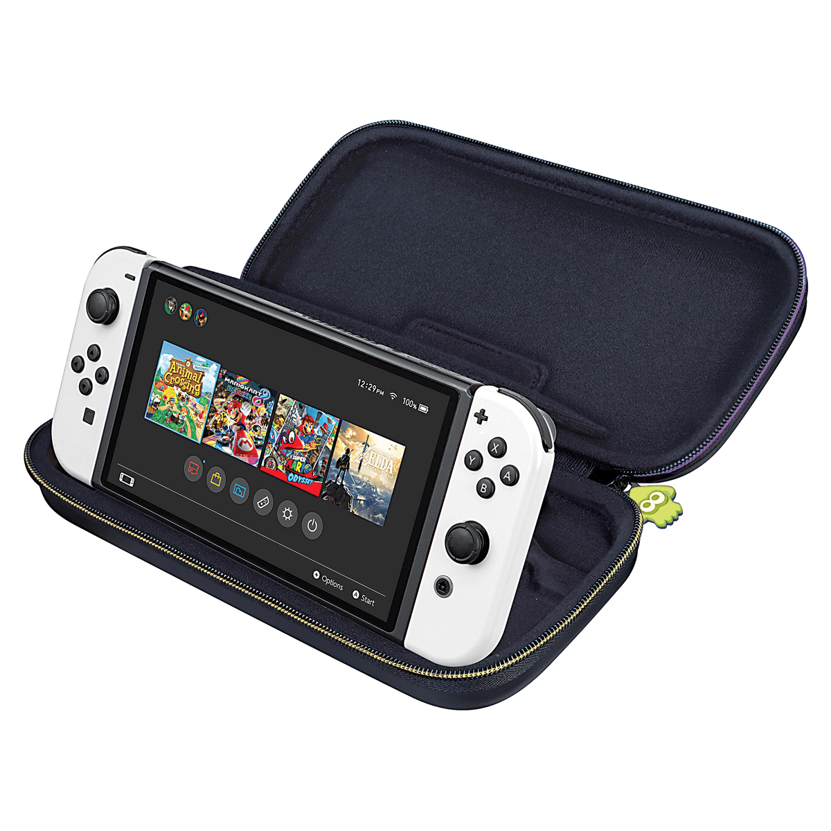 Custodia da trasporto deluxe per Nintendo Switch (Splatoon 3)