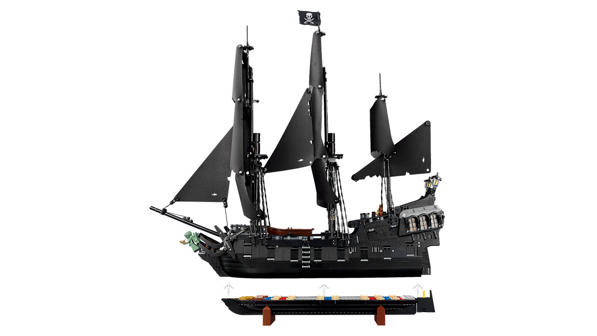 LEGO® Icons – La nave pirata del capitano Jack Sparrow (10365)
