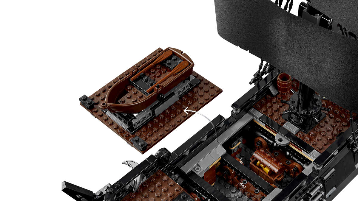 LEGO® Icons – La nave pirata del capitano Jack Sparrow (10365)