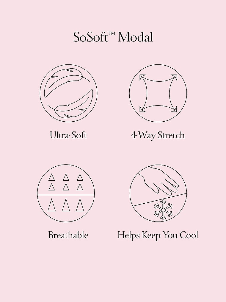 Set pigiama lungo a maniche corte SoSoft™ Modal