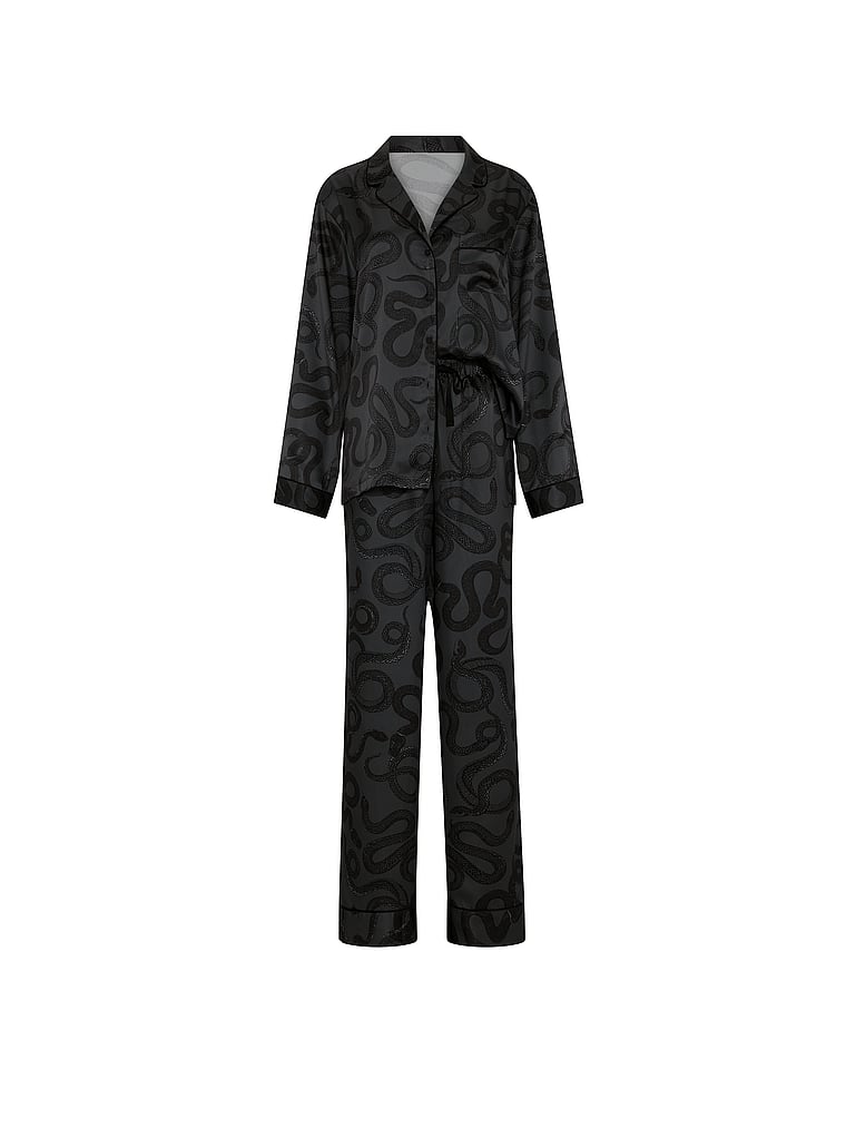 Set pigiama lungo Signature Satin