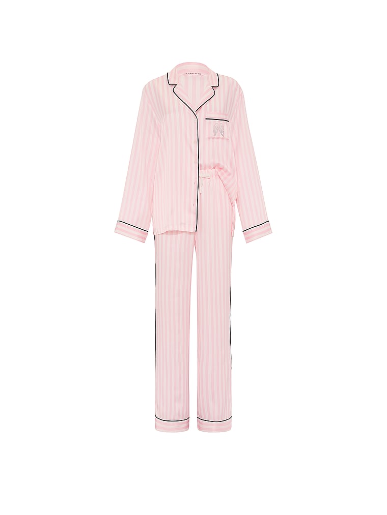 Set pigiama lungo Signature Satin