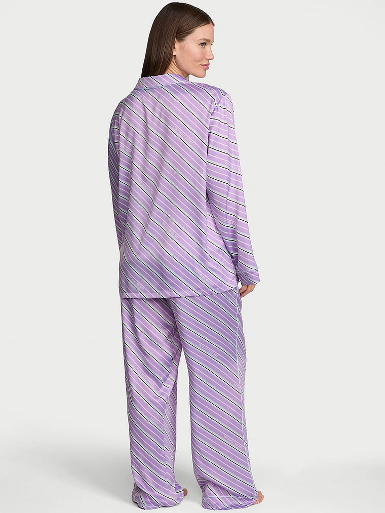 Set pigiama lungo Signature Satin