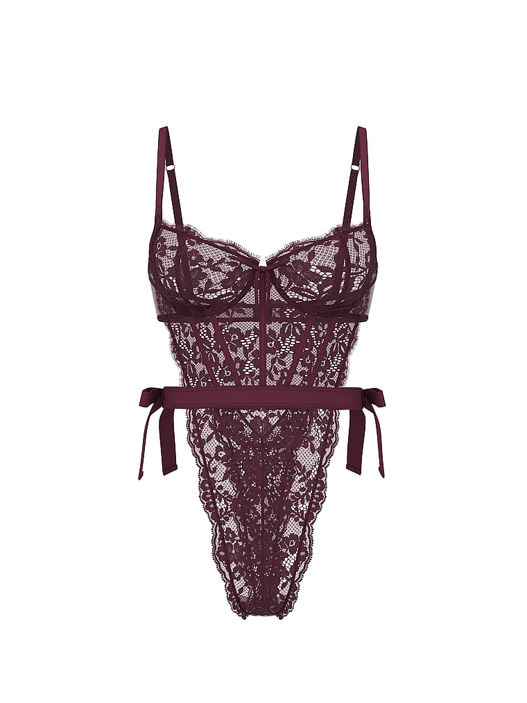 Body in pizzo non imbottito Wicked