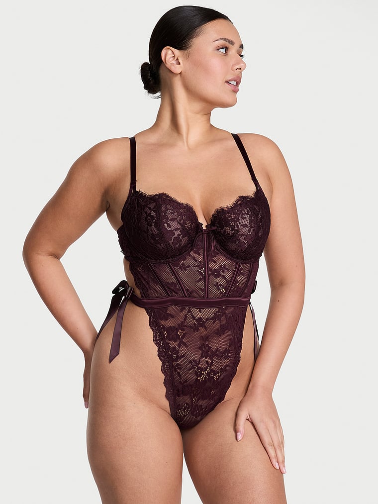 Body in pizzo non imbottito Wicked