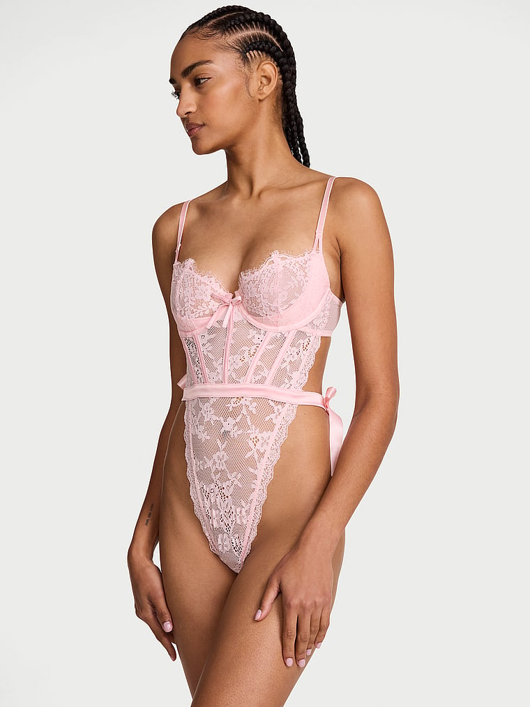 Body in pizzo non imbottito Wicked