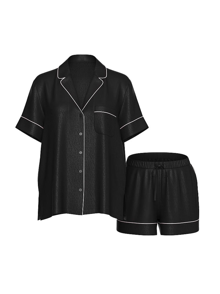 Set pigiama corto Signature Satin