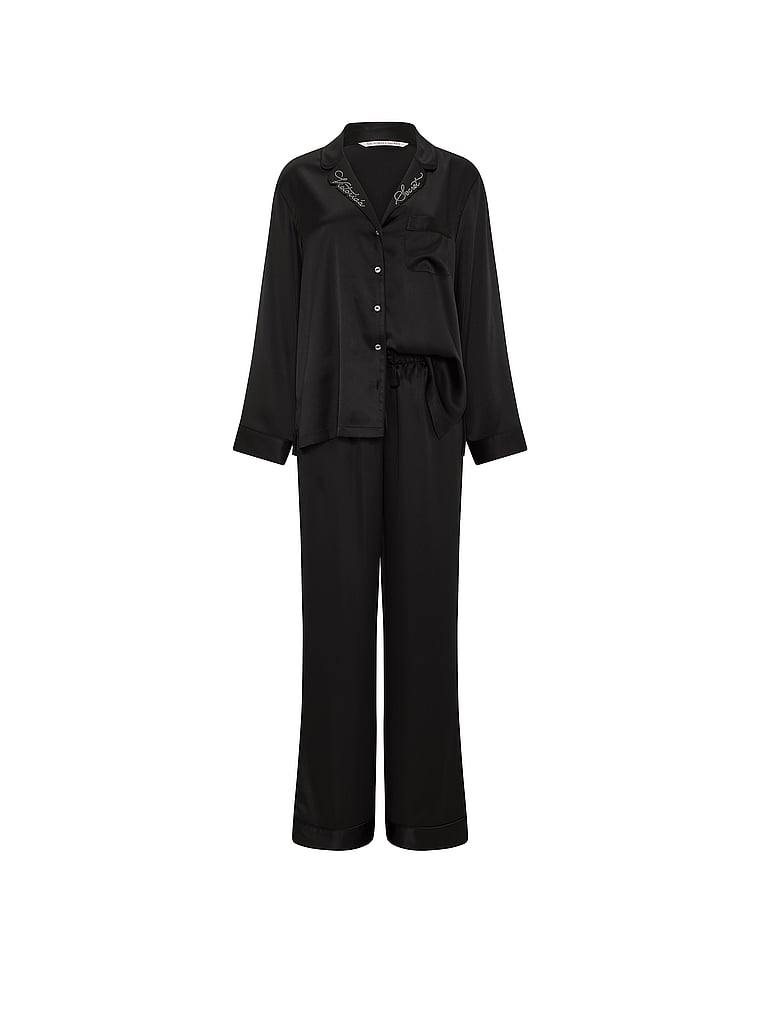 Set pigiama lungo Signature Satin