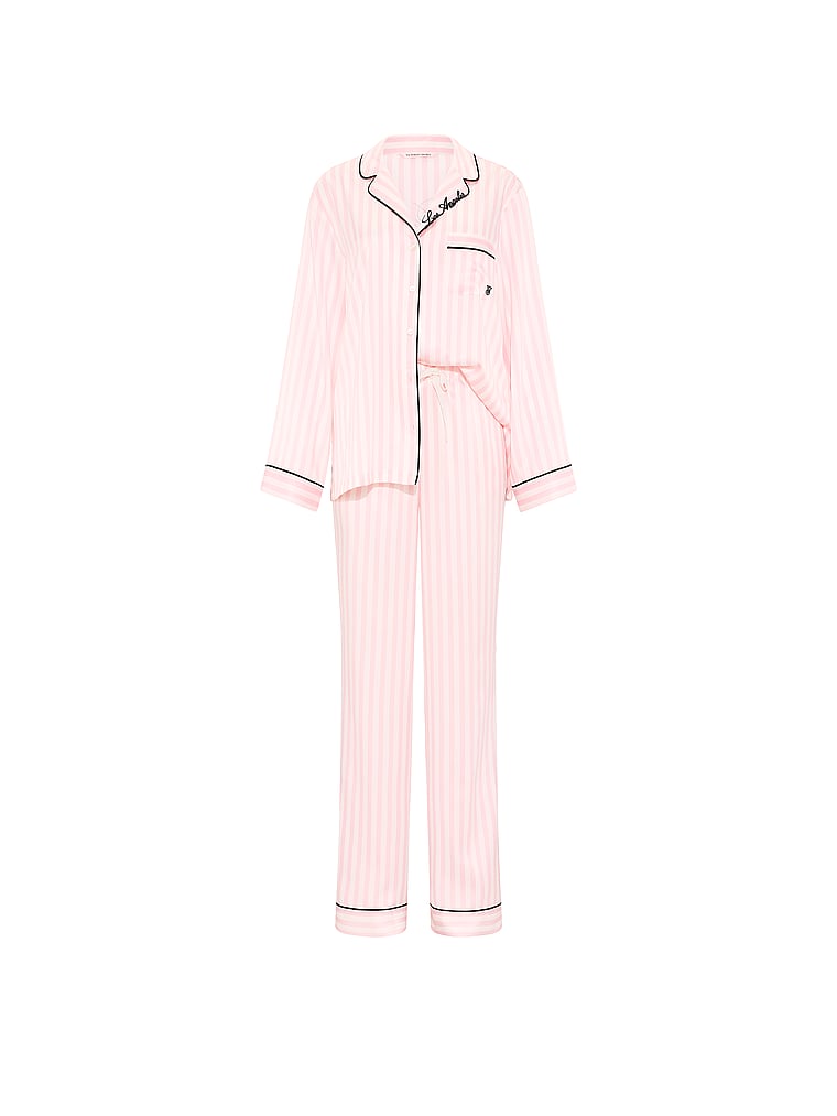 Set pigiama lungo Signature Satin