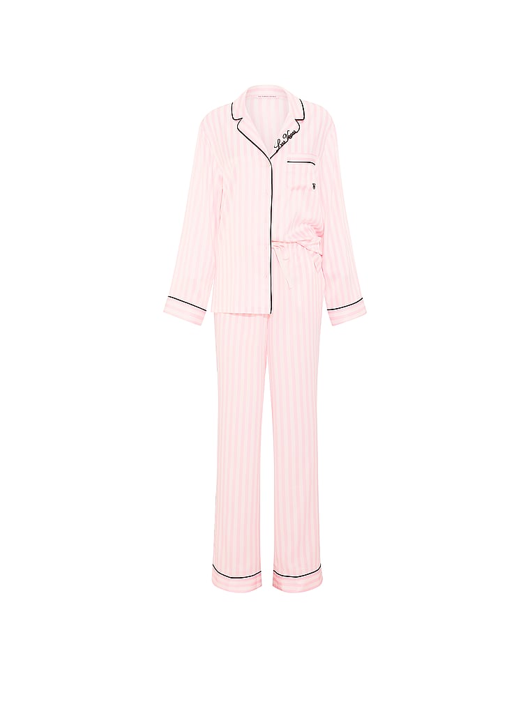 Set pigiama lungo Signature Satin