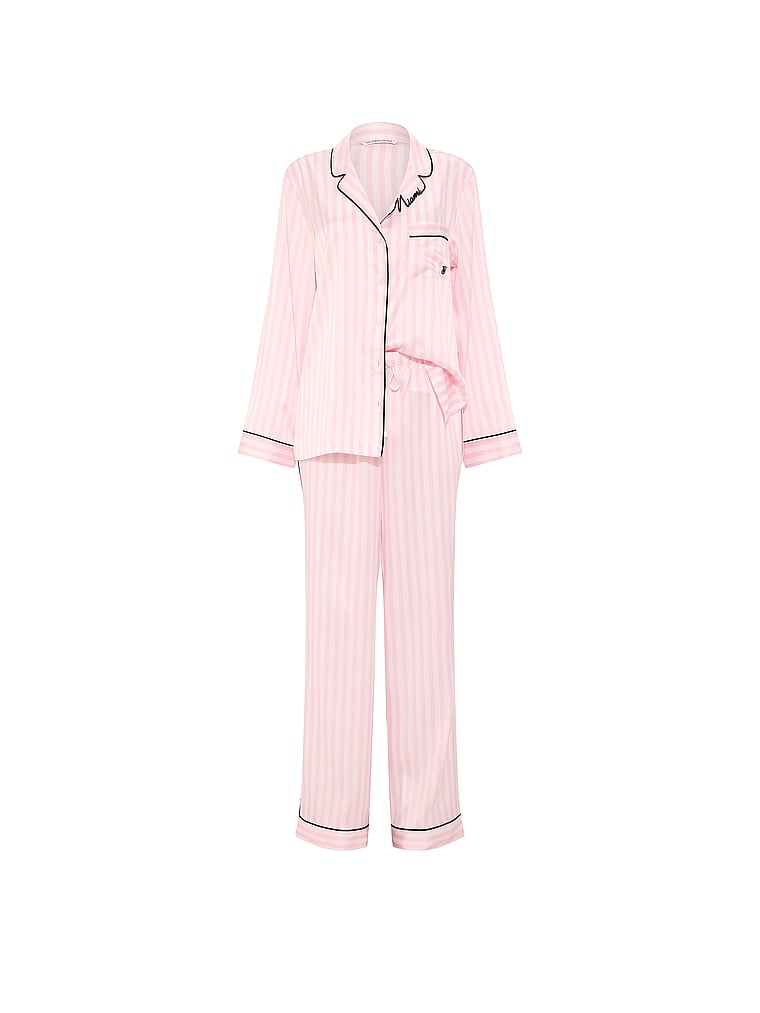 Set pigiama lungo Signature Satin