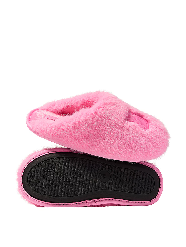 Pantofole chiuse in peluche Luxe