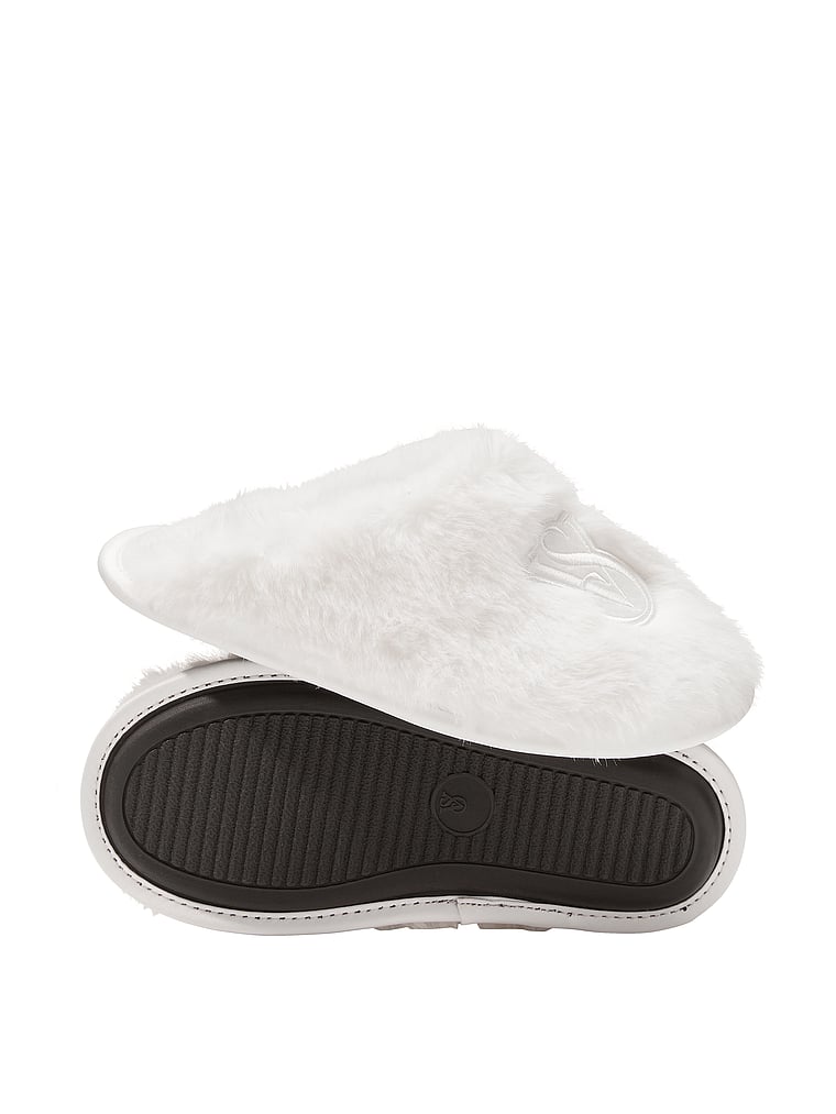 Pantofole chiuse in peluche Luxe