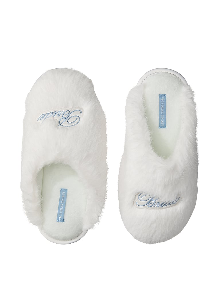 Pantofole chiuse in peluche Luxe