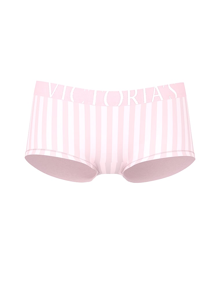 Culotte in cotone con maxi logo