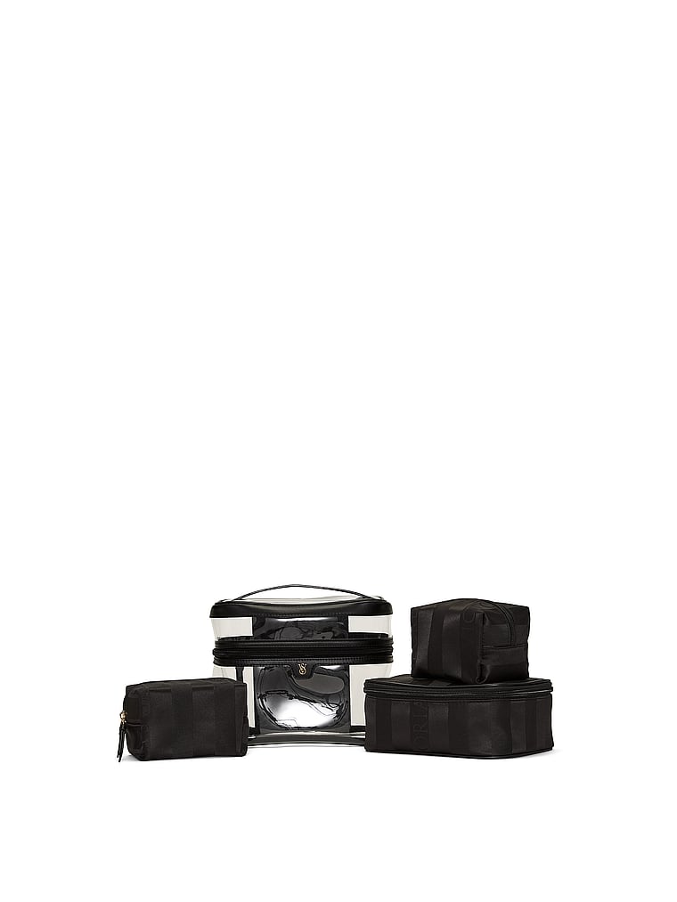Set 4 pezzi di pochette per il trucco