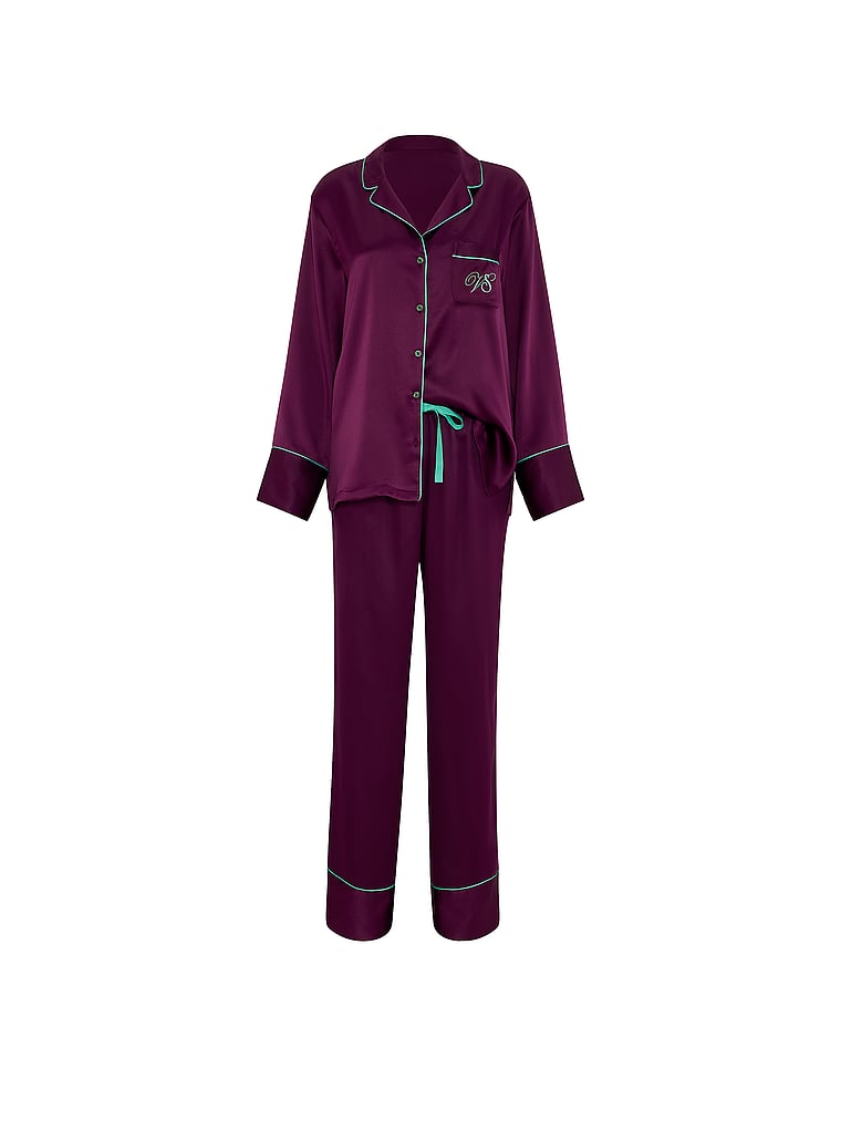 Set pigiama lungo Signature Satin